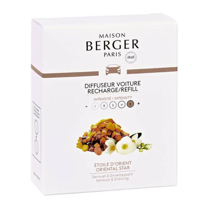 Maison Berger Set of 2 Oriental Star ceramic refills